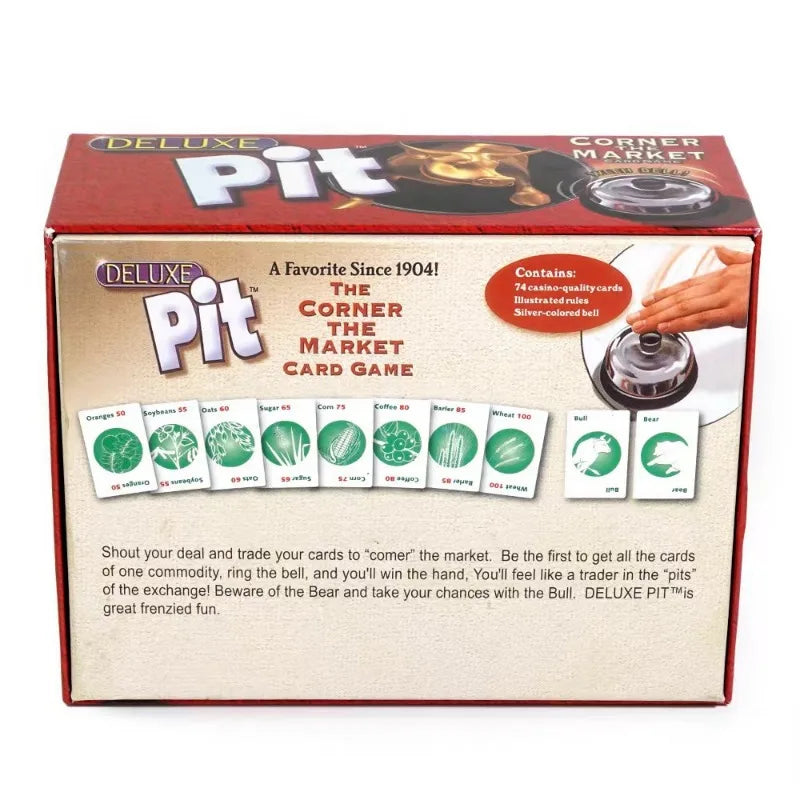 1 Box Of English Version Of Deluxe Pit Press Bell To Grab Fast Friends Gathering Map Card Game & For Interactive Entertainment
