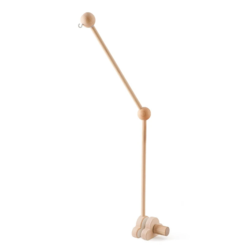 Revolving Music Box For Newborns Baby Crib Imitation Wood Color Hanging Rattle Baby Soothing Musical Toys 0-12 Months Baby Gift