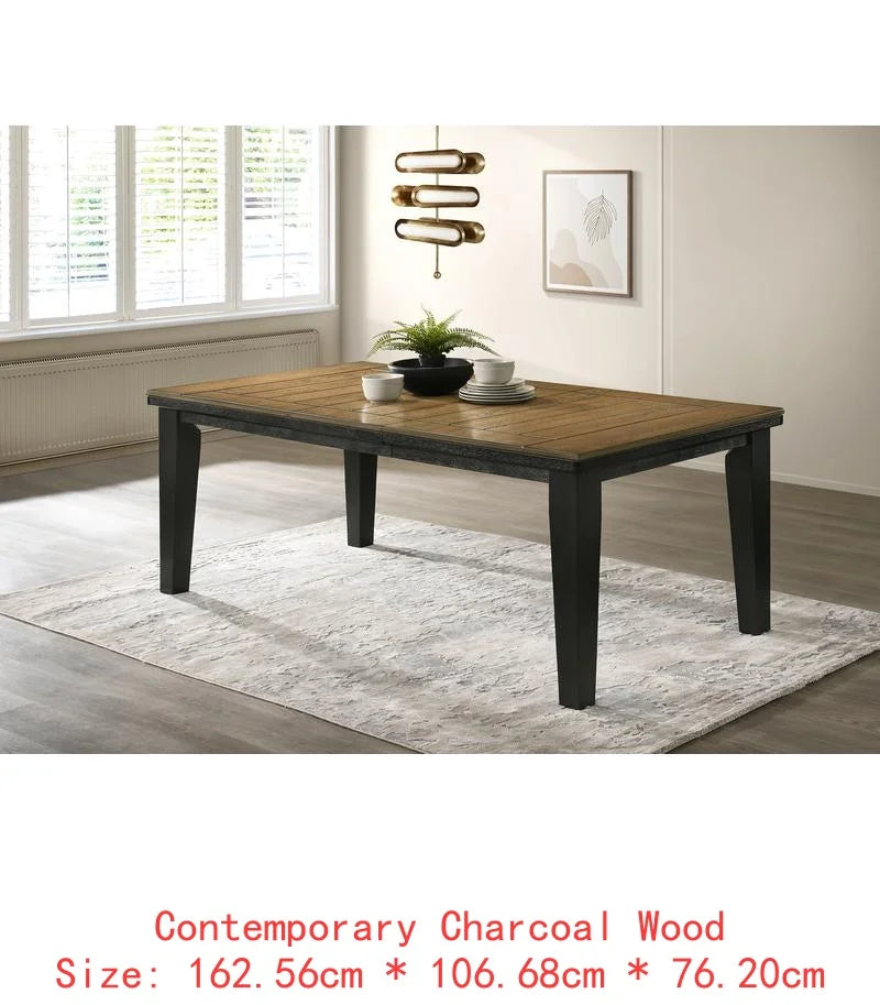 Bennox 5 Piece Counter Height Dining Set, Includes Table & 4 Barstools, Brown