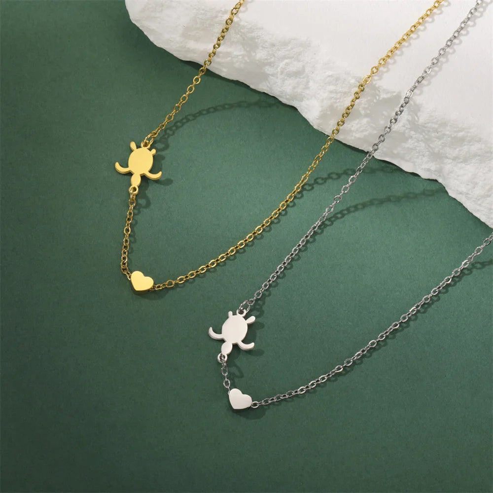 EtherealBe Sea Turtle Pendant Necklace for Women