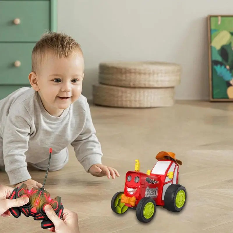 Jumping Dancing Car Toy Rechargeable RC Car With Music And Light Fast Stunt RC Car Crazy Jumping Dancing Car Toy For Kids Age 3