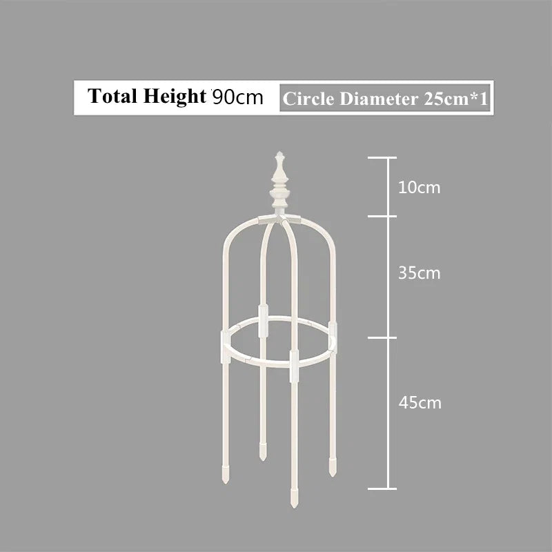 Plant Climbing Supporter Climbing Plant Support  Frame Outdoor Flower  Vines Pot Stand Garden Climbing Frame Indoor Floral Decor
