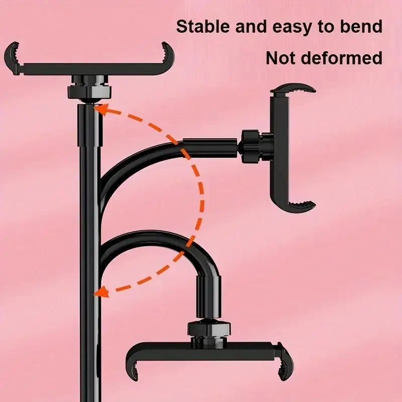 Gooseneck Tablet Holder Desk Lazy Phone Holder With Flexible Phone Clip Phone Tablet Bracket For IPad Tablet Stand Accessories
