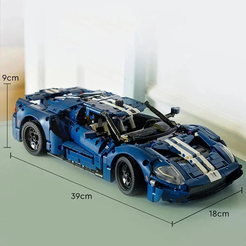 Technology Moc Technology Supercar Building Blocks Set Model Racing Car Assembly Brick Toys Suitable for Festive Gifts Christmas