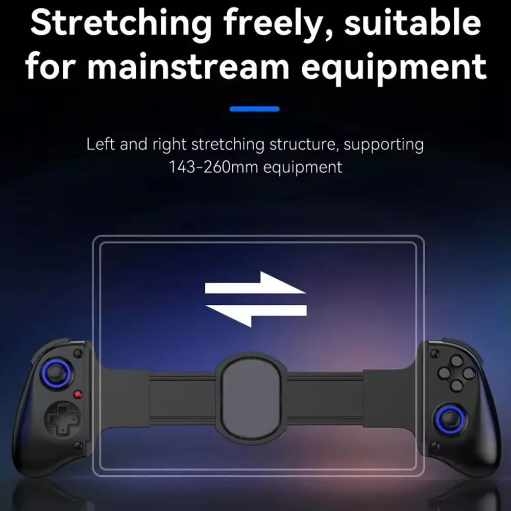 BSP-D11 Stretchable Game Controller Hall Trigger Supports Android Phone/Tablet/Switch/PC/iOS/XBOX Streaming Controller