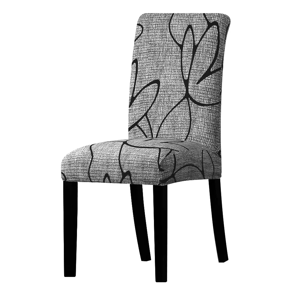 Chair Cover Printed Stretch Anti-dirty Elastic Seat Cover used For Wedding Party Home Kitchen Dining Room office living room