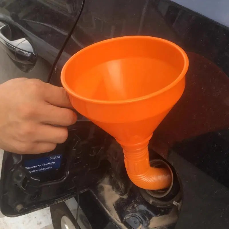 Campervan Water Filling Funnel for RV with Flushing Feature Durable Material for Camping Road Trip