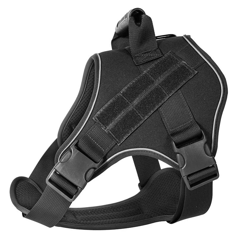 Tactical Dog Harness for Large Dogs No Pull Explosion Proof Heavy Duty Adjustable Military Grade K9 Training Walking Vest