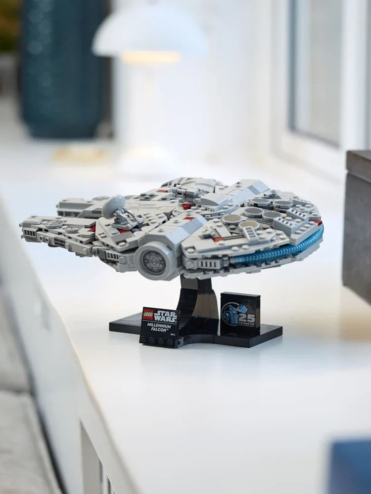 LEGO 75375 Star Wars: A New Hope Millennium Falcon 25th Anniversary Buildable Starship Model