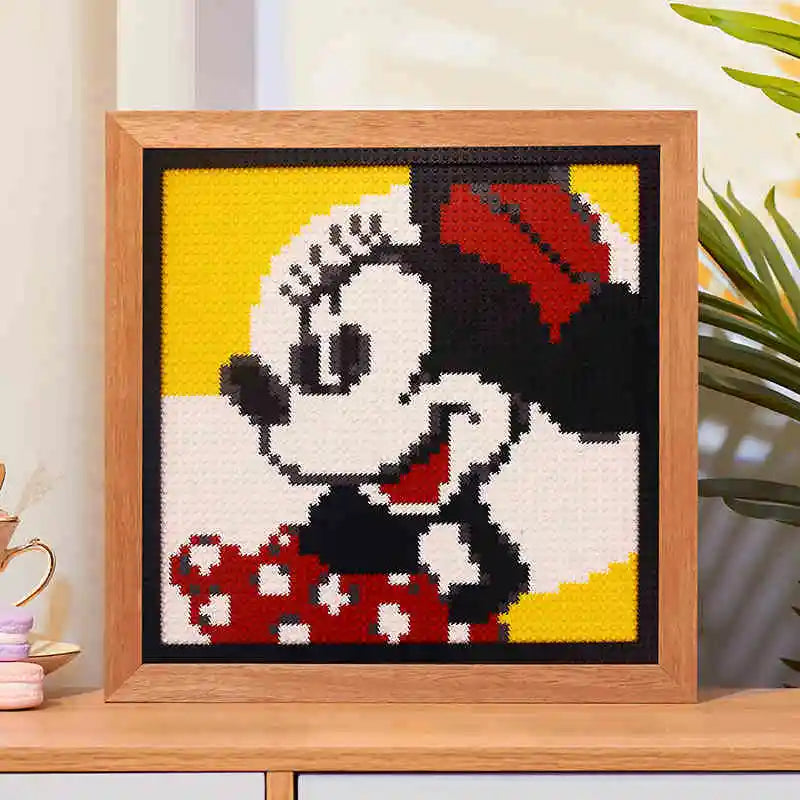New Wall Decor Portraits Disney Building Blocks Bricks Puzzle Level 10 Difficulty Puzzle Toys Male and Female Series Gifts