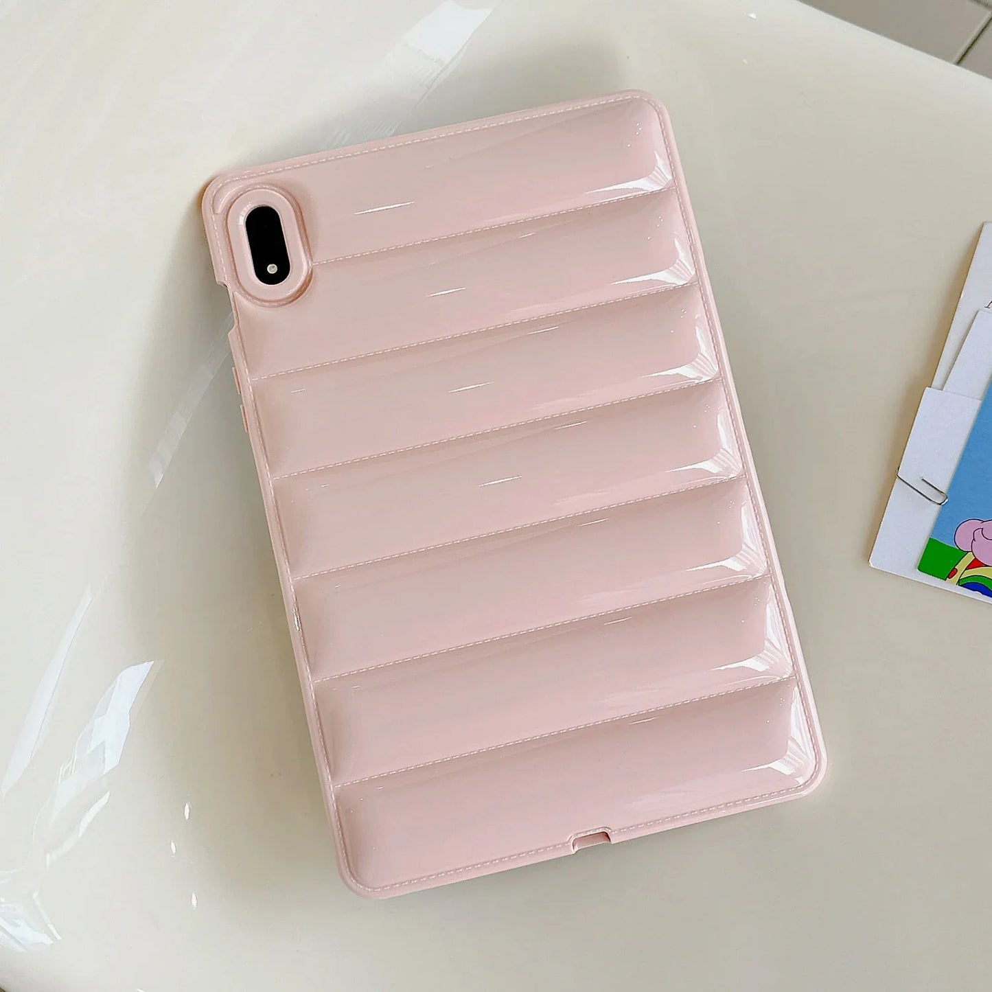 Candy Color Tablet Case For Samsung Tab S9 FE A9 Plus S8 S7 A8 A7 S6 Lite Case Funda Sleeve Shockproof Soft Silicone Cover