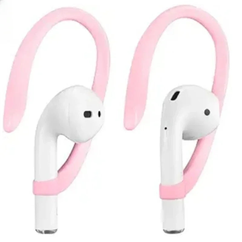 1Pair Silicone Anti-lost Ear Hooks Bluetooth Earphone Sports Prevent Falling Ear Hook Universal Wireless Earphone Accessories