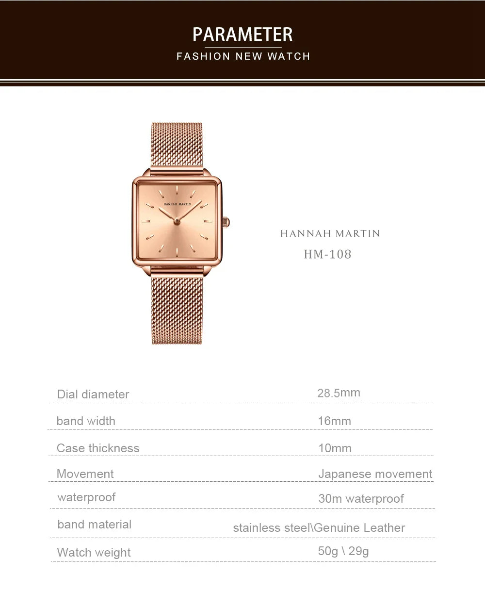 Simple Design Stainless Steel Strap Quartz Machine Core 3ATM Waterproof Wrist Watch Multifunctional Dropshipping Women's Watches