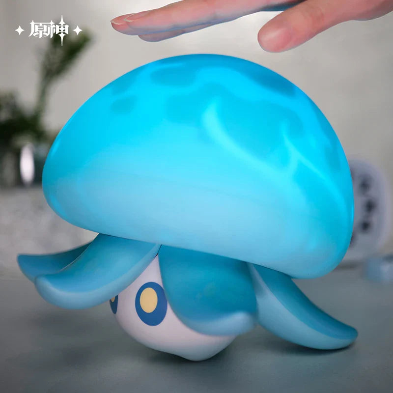 Genshin Impact Genuine Game Floating Water Mushroom Fungus Anime Character Night Light Children Bedside Lamp For Night Kids Gift