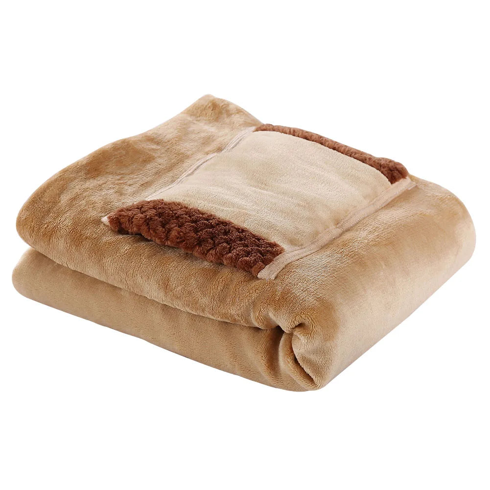 USB Electric Blanket Hand Knee Feet Lap Legs Warmer Soft Heating Blanket Shawl Heater Carpet Winter Heated Blanket 80x60cm
