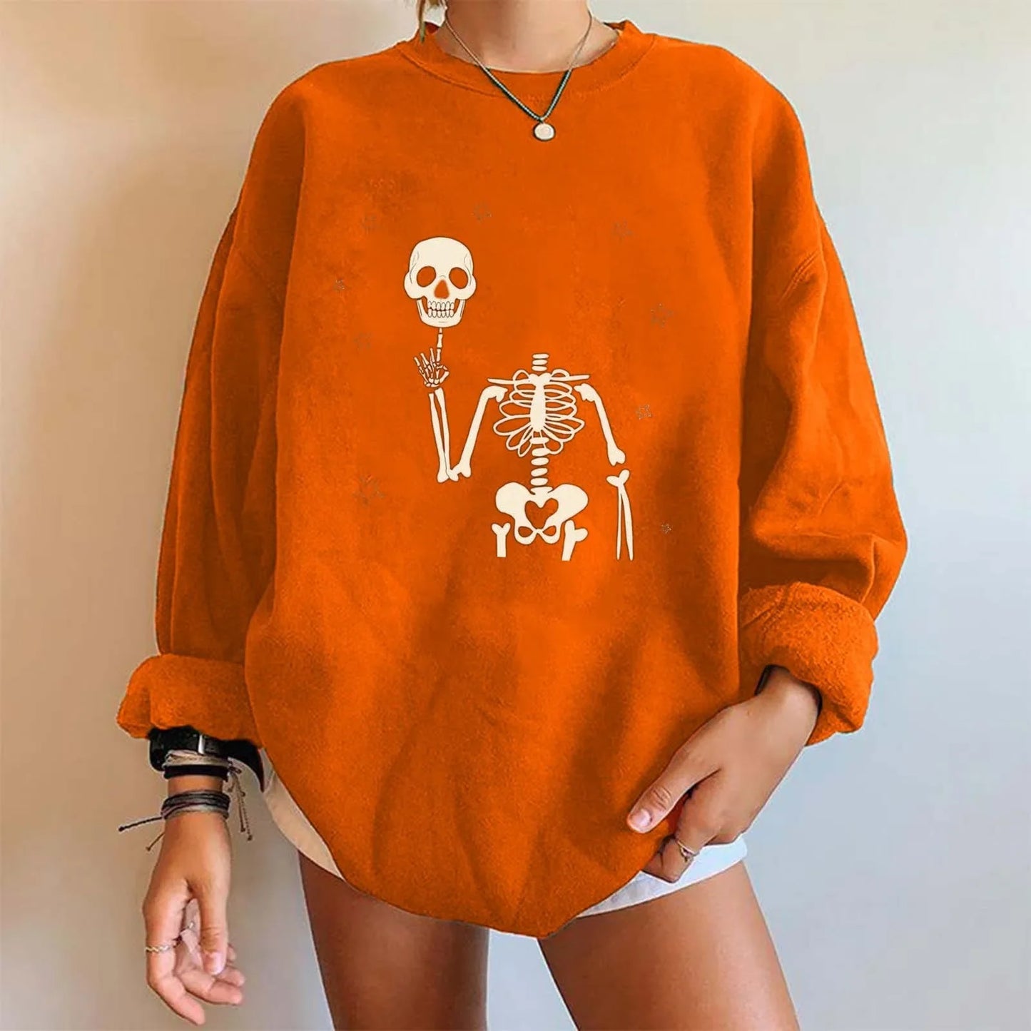 Oversized Sweatshirt For Women Fleece Long Sleeve Crewneck Casual Pullover Top Fall 2024 Trendy Clothes Light Hoodies Women
