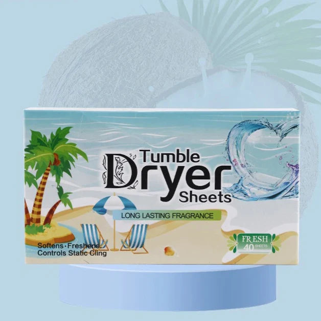 120 Sheets Fabric Softener Dryer Sheets, Ultra Soft Fresh Scent Anti-Static.