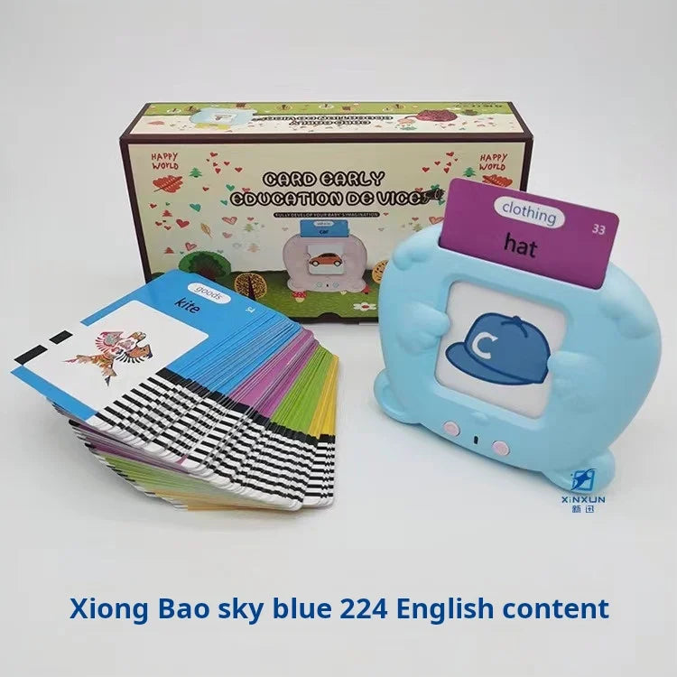 English digital camera children's educational enlightenment early learning machine children's intelligence development toy card
