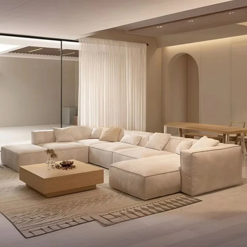 #Italian Elegant Style Mario Bellini Sofa Set Apartment Living Room Couch Furniture Deep Seating Couch Sectional Couch