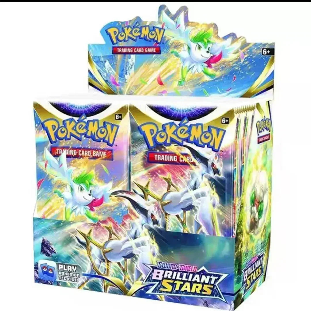 Pokémon Cards TCG: 324Pcs Scarlet & Violet Evolutions Booster Box 36 Pack Box Rare Booster Pack Vamx Collectible Card Toys Gifts