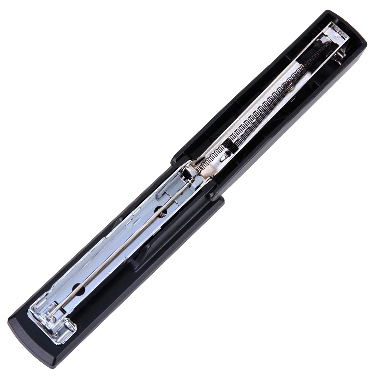 Deli Stapler Set, Black Stapler with 640 Staples Included Perfect for Office, School, and Home Use.