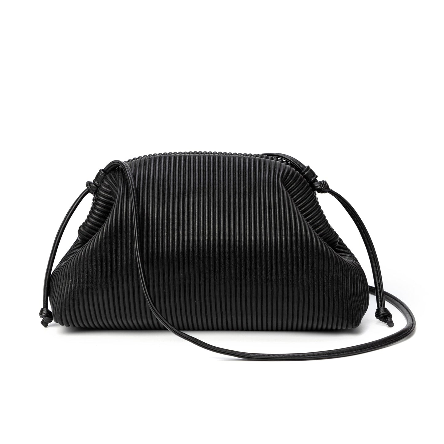 Clutch Crossbody Purse for Women Soft Cloud Bag Fashion Dumpling Shoulder Handbag Ruched Pouch Bag