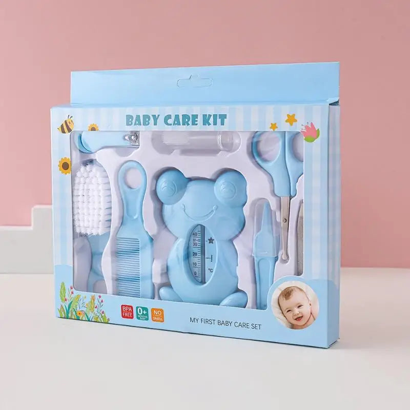 Baby Care Kit Baby Nail Clippers Nasal Aspirator Nose Cleaning Tool