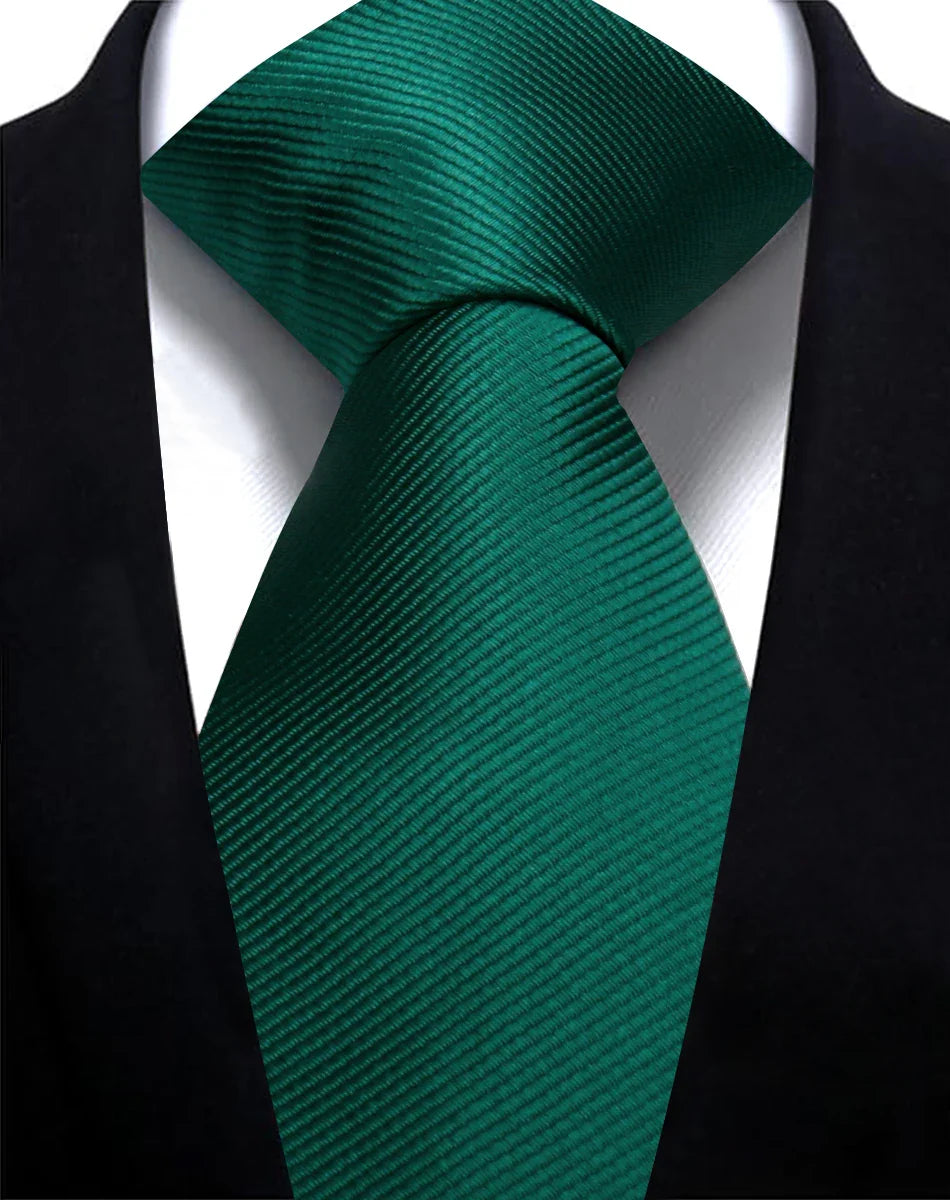 Solid Tie 7.5cm Necktie For Men Fashion, Wedding  Slim Blue Gray.
