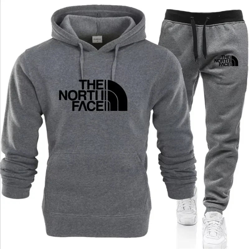 2025 Autumn/Winter Hoodie Set - Fashionable Trendy Print Style.