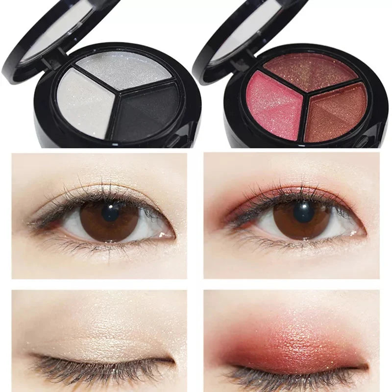 NEW IN Colors Shimmer Glitter Eye Shadow Palette Makeup Copper Bronzer Sliver Grey Metallic Smoky Eyeshadow Nude Cosmetics