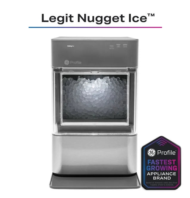 Profile Opal 2.0 Nugget Ice Maker XPIO23SCSS - Gray