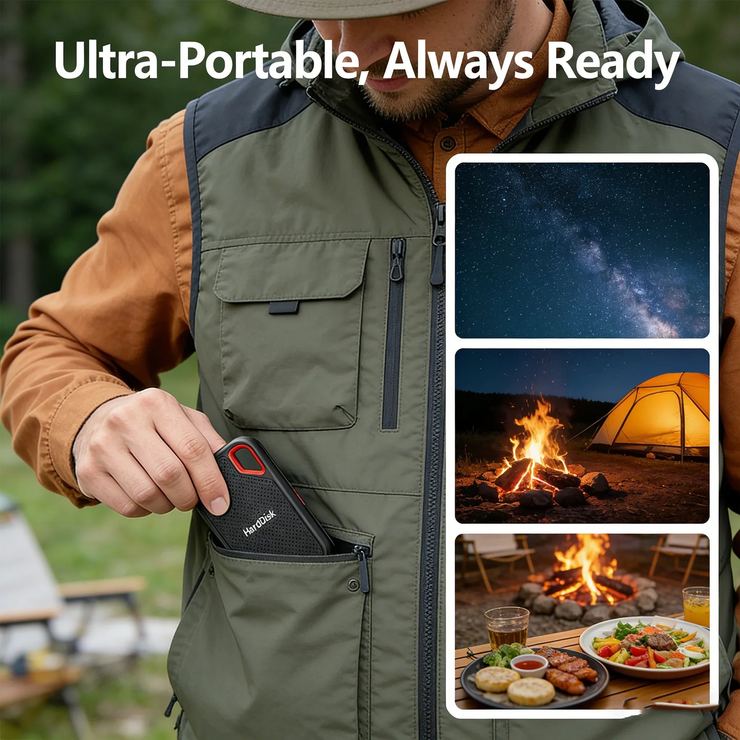 Ultra Thin Solid State Hard Drive 2tb Brings Comfortable Use 1tb SSD Meets Light Demands and 4tb Massive Media Resources Easily