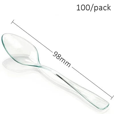 20 Pieces x Home Party Disposable Plastic Tableware Supplies, 70*44mm/60ml Petal Dessert Cake Bowl