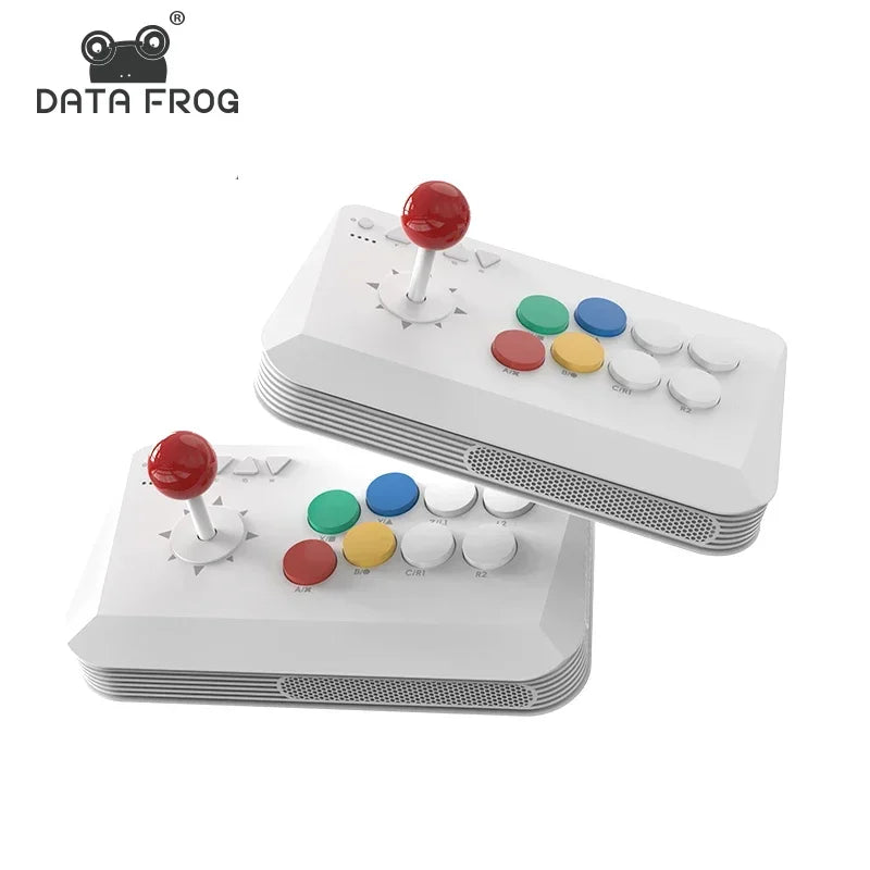 DATA FROG 2.4G Wireless Arcade Joystick Ergonomic Fight Stick Game Controller For Switch PC Android iOS TV Box