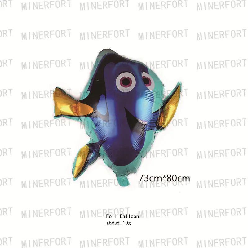 Finding Nemo Themed Party Supplies Cake Topper Balloons Stickers