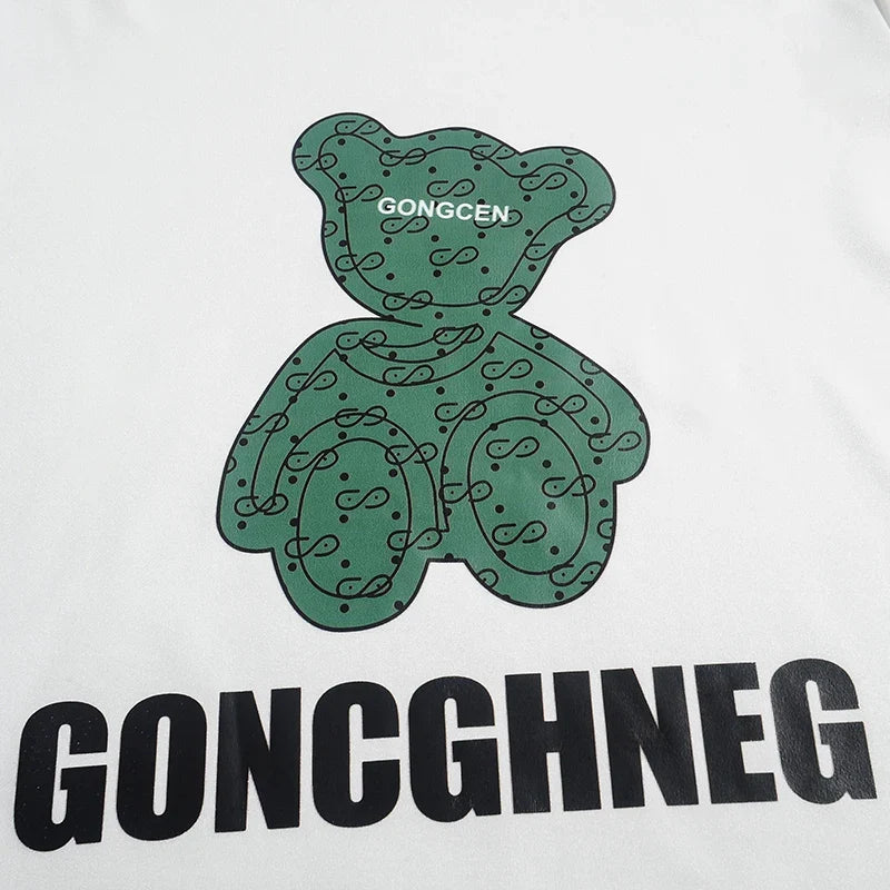 Summer Baby Girl Clothes Kid Boy Cartoon Bear T-Shirts Pants Suit Children Short Sleeve Top and Bottom 2 Pieces Set