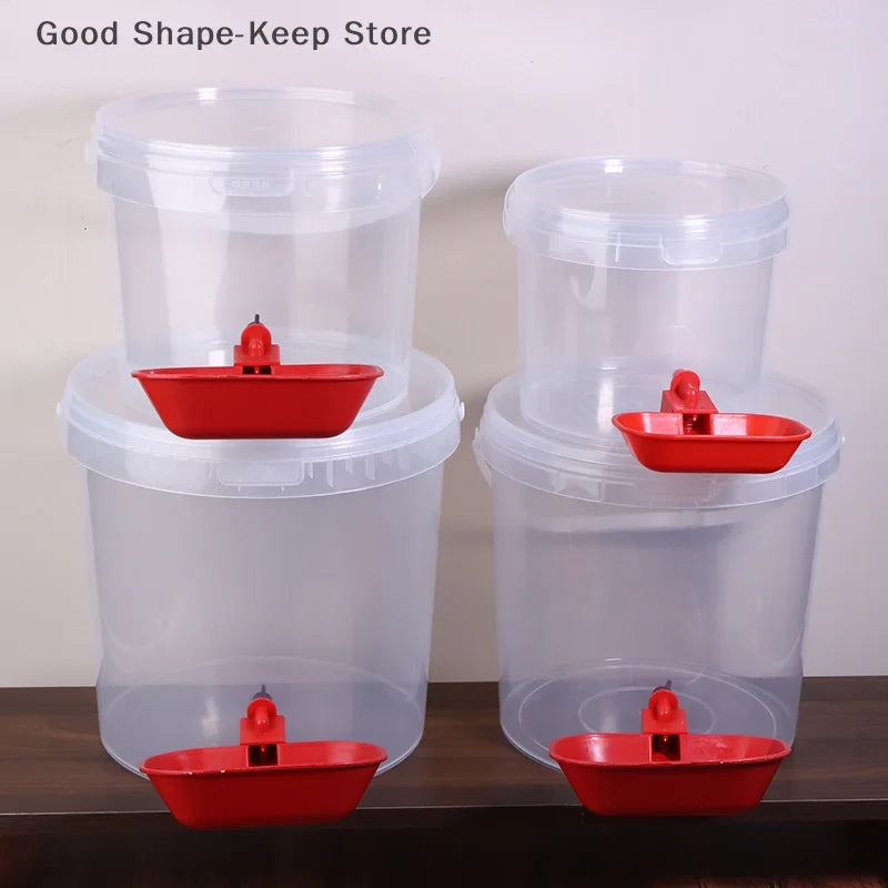 1PC 3/5/8/10L Automatic Pet Water Dispenser Large Capacity Cat Dog Drinking Fountain Non-Spill Cat Dog Bowl With Auto Shut-Off