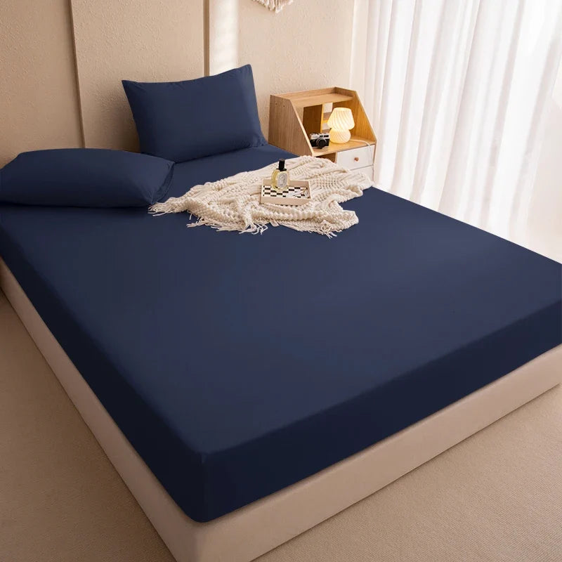 100% Waterproof Mattress Covers Protector Adjustable Bed Fitted Sheets With Elastic Band Single Double King Size 140/160/180x200