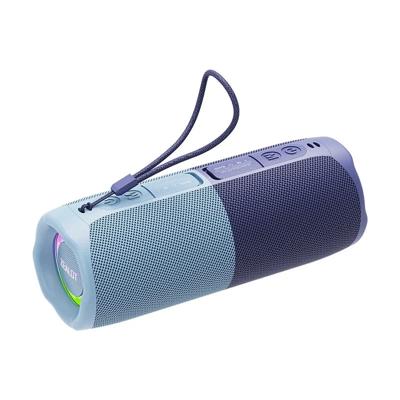 ZEALOT-M5 Magnetic Bluetooth Speaker 2-in-1 Power on Couplet Mini Speaker Macaron Color Dual Channel RGB Light Bluetooth 5.4