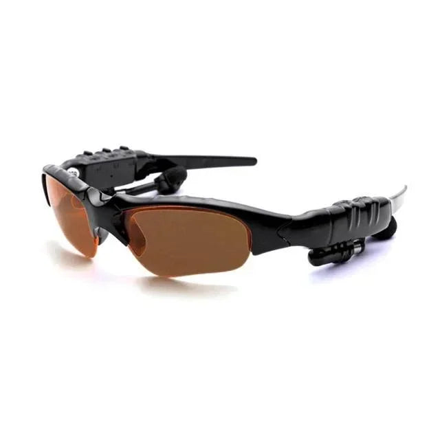 Stereo Wireless Bluetooth 5.0 Headset Glasses Outdoor Cycling 2 in 1 Glasses for Driving Cycling Sport Noise Reduction Headphone