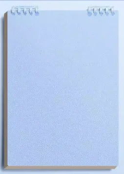 Aesthetic Pink Vertical Spiral Notebook Standing Desk Design Thick Lined Paper Twin-Wire Diary Journal for Women Girls
