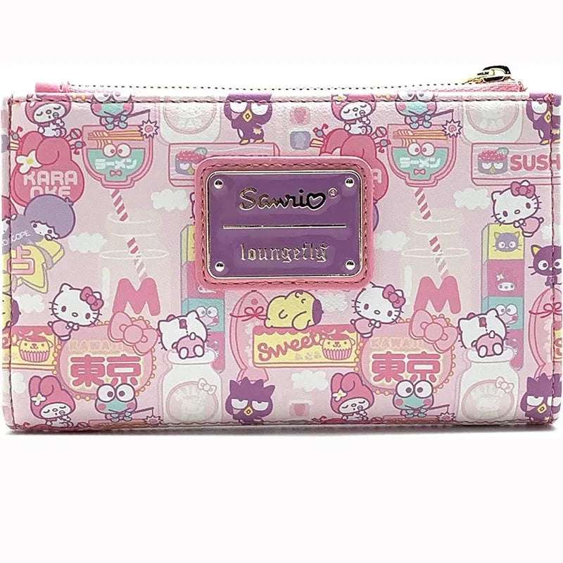 Loungefly Disney Pooh Bear Eeyore Balloon Printed Backpack Pu Leather Fashion Shoulder Bag Travel Bag School Bag Wallet Gift