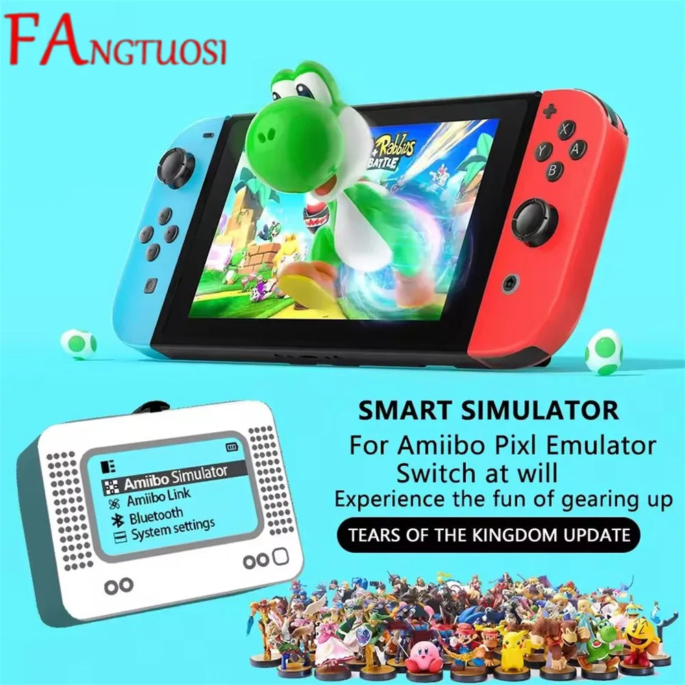 For Switch/Wiiu Gaming Accessories For Allmiibo Chargeable Intelligent Simulator Emulator Bluetooth-Compatible Universal Writer