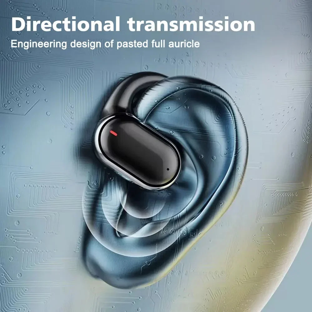 X91 OWS Ear hook Earphones, Bluetooth 5.3 Low Latency, Gaming, Sport HiFi Stereo, Noise Reduction Earbuds.