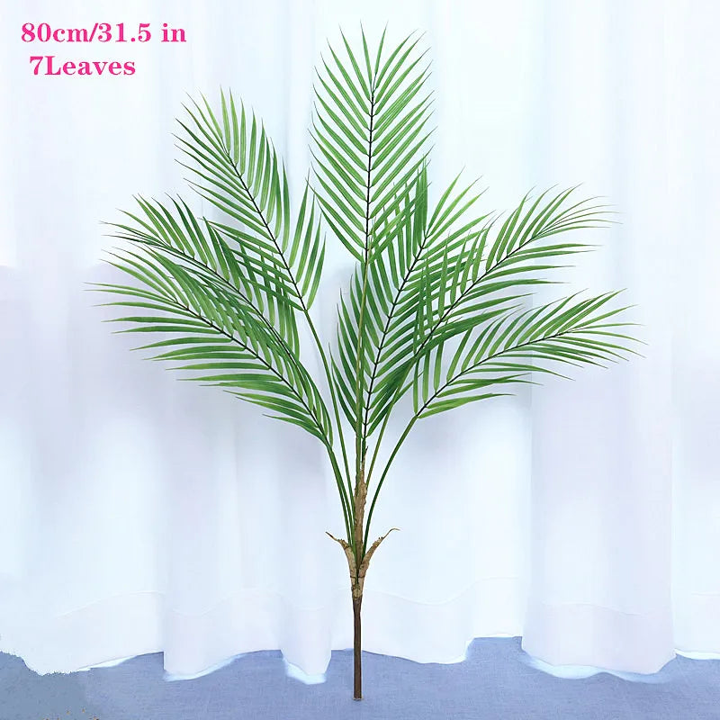 Large Artificial Palm Tree Green Tropical Fake Plants Flower Arrangement Props Home Decoration Hotel Office Deco Accessori