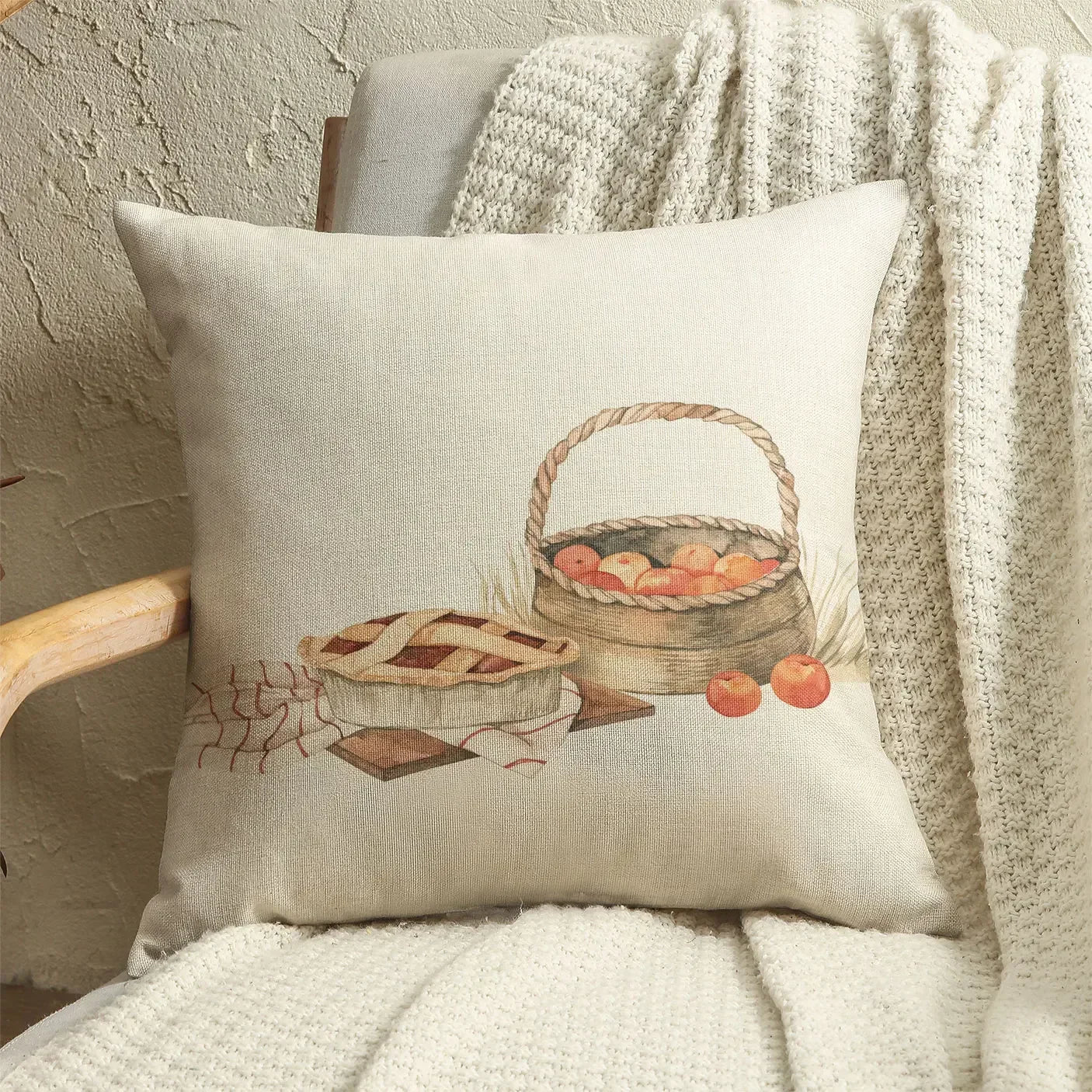Pumpkin Car Sunflower pillows Thanksgiving Day Pillowcase Happy Autumn Cushion Cover Cotton Linen Sofa home decorations pillows
