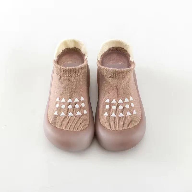 Summer New Combed Cotton Anti slip and Breathable Children Soft Sole Shoes.