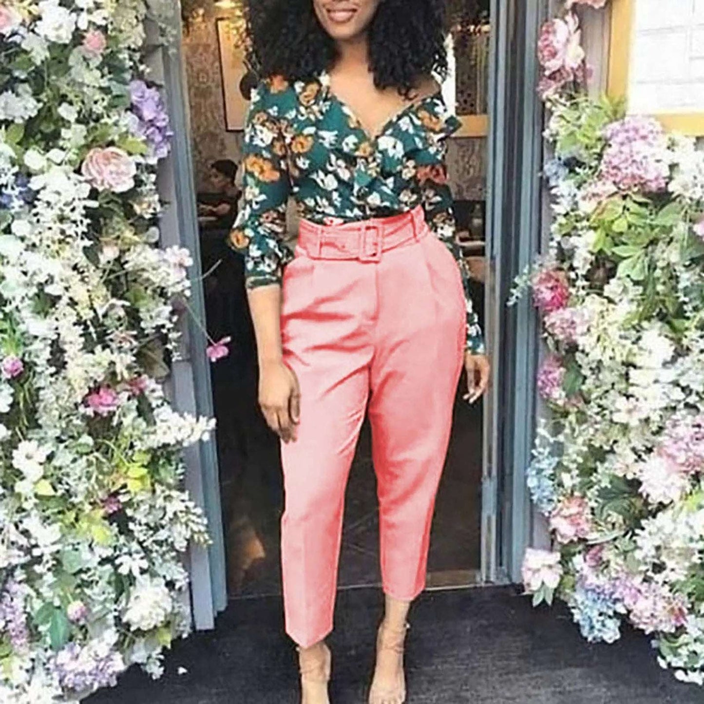 Women Pantsuit Spring And Summer High Waist Casual Trousers Slim Fit Suit Pants Ladies Trousers Autumn Pantalones De Mujer Jeans