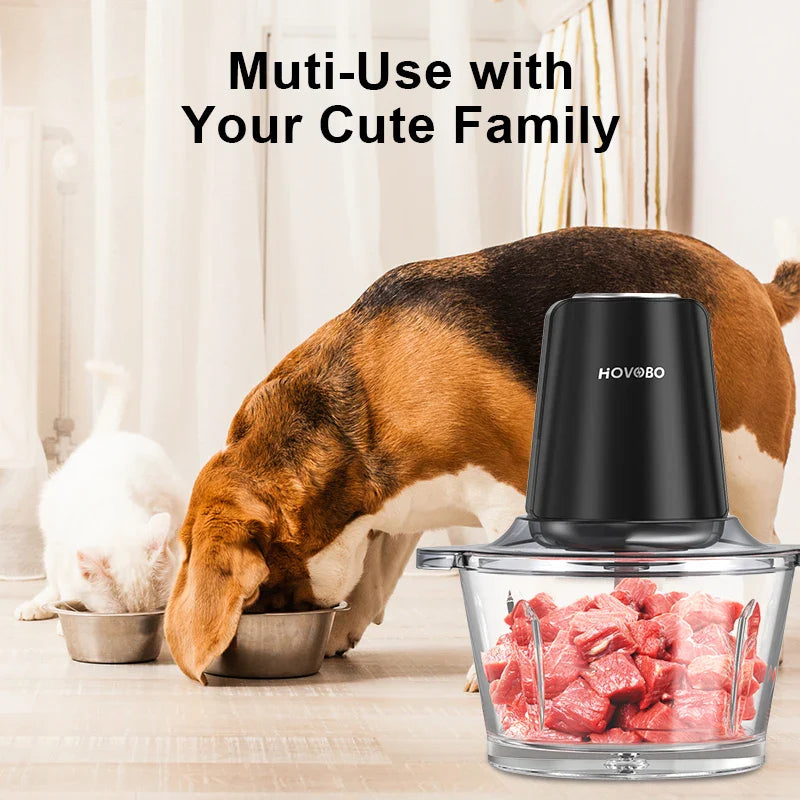 Electric Meat Grinder, 500W Food Chopper 2 Speed  Vegetable Cutter.