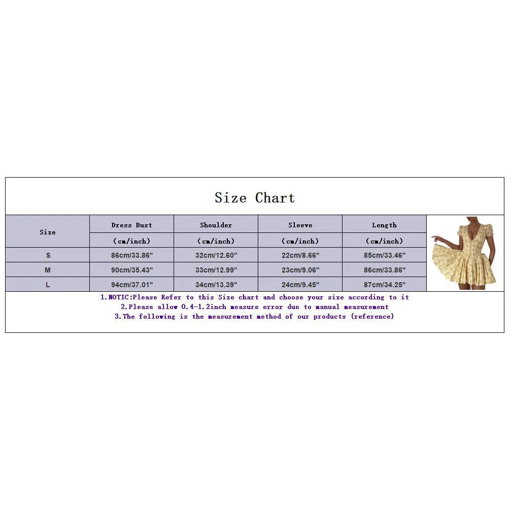 Sexy Deep V Neck Women's Dresses 2025 Summer A-Line Mini Dress High Waist Pleated Floral Printed Beach Party Dresses Vestido 